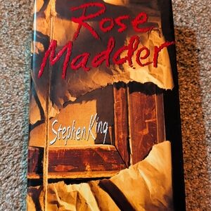 Rose Madder by Stephen King - Hardcover First Edition With Dusk Jacket